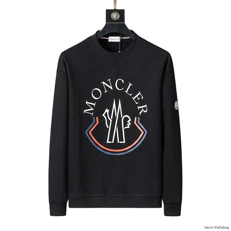 Moncler Classic and Stylish Black Sweatshirt