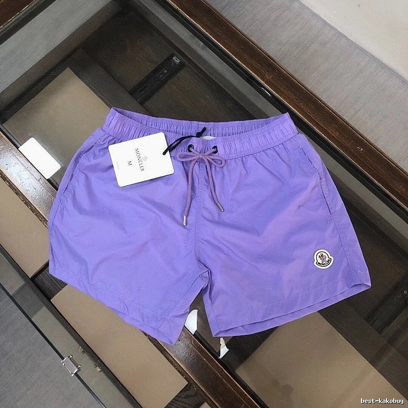 Moncler Premium Style Nylon shorts Black Drawstring Moncler for Resort Outfits