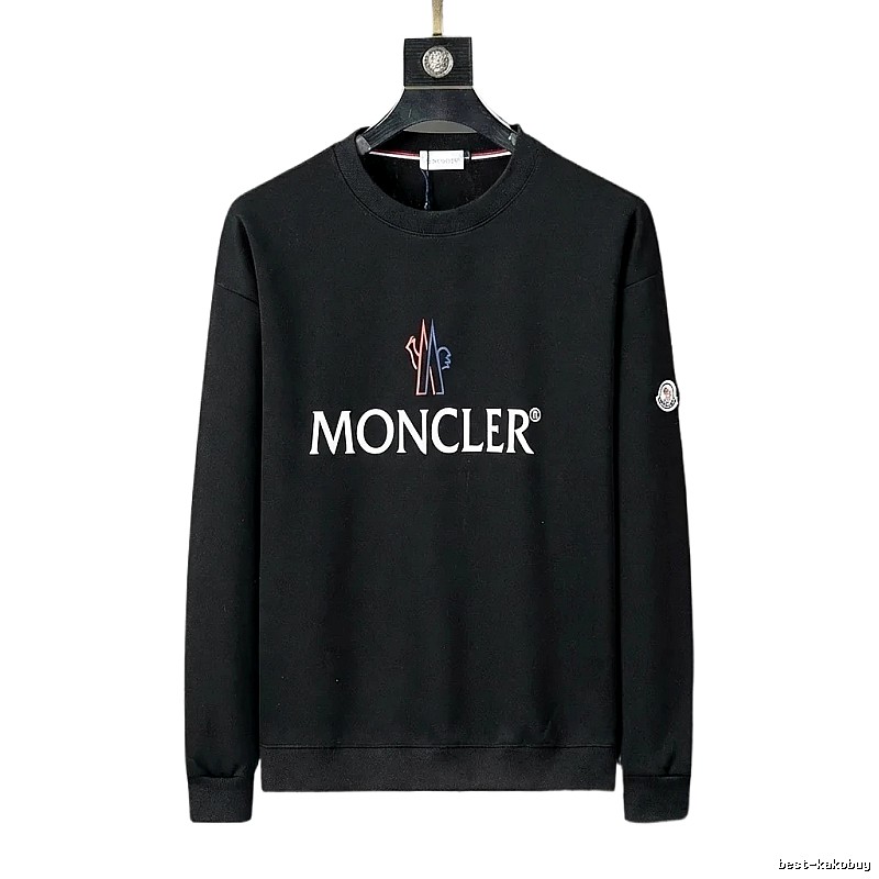 Moncler simple and fashionable black sweatshirt