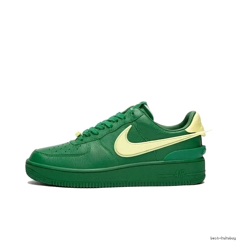 Nike Air Force 1 green sneakers