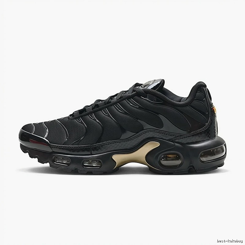 Nike Air Max 97 Black and Gold Trendy Shoes