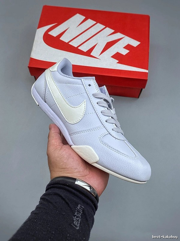 Nike Retro Runners in Pale Blue with Sculpted Cushioning