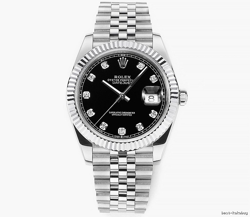 Occasion Rolex Datejust Automatic Watch - Silver And Black