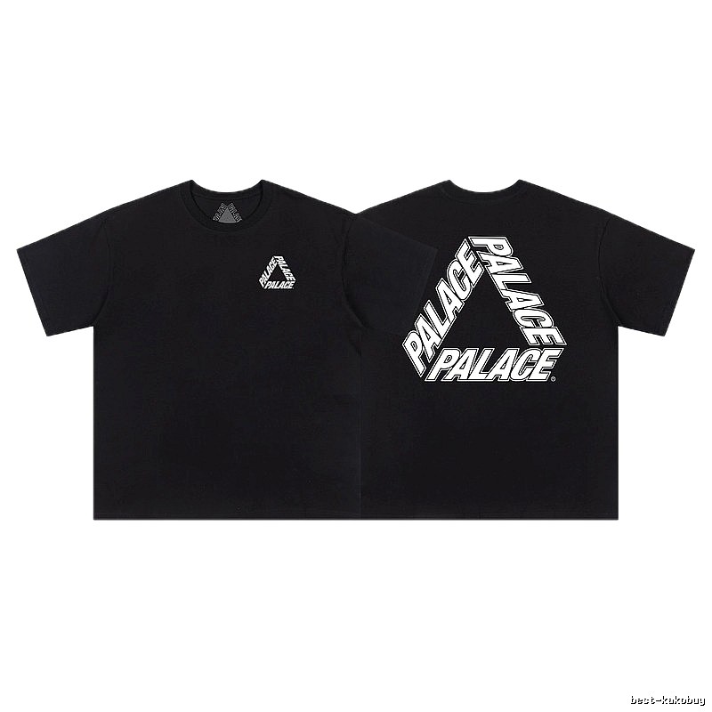 Palace Classic Triangular Street Style Black T-Shirt