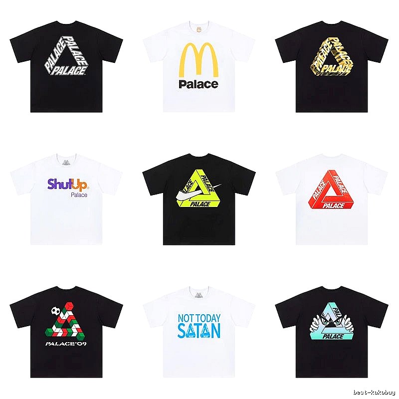 Palace Triangle Series Street Style Multicolor T-shirt