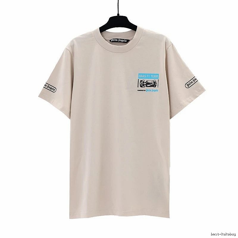 Palm Angels Daily Logo T-shirt White Palm Tree for City Outfits
