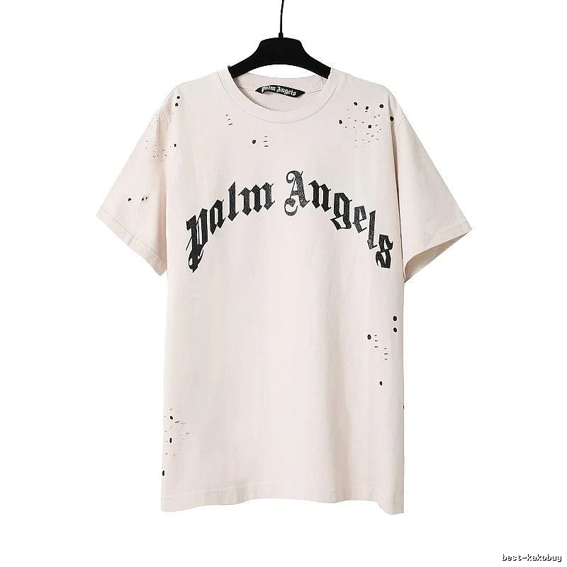 Palm Angels Sport Logo T-shirt White Palm Tree for Warm Weather