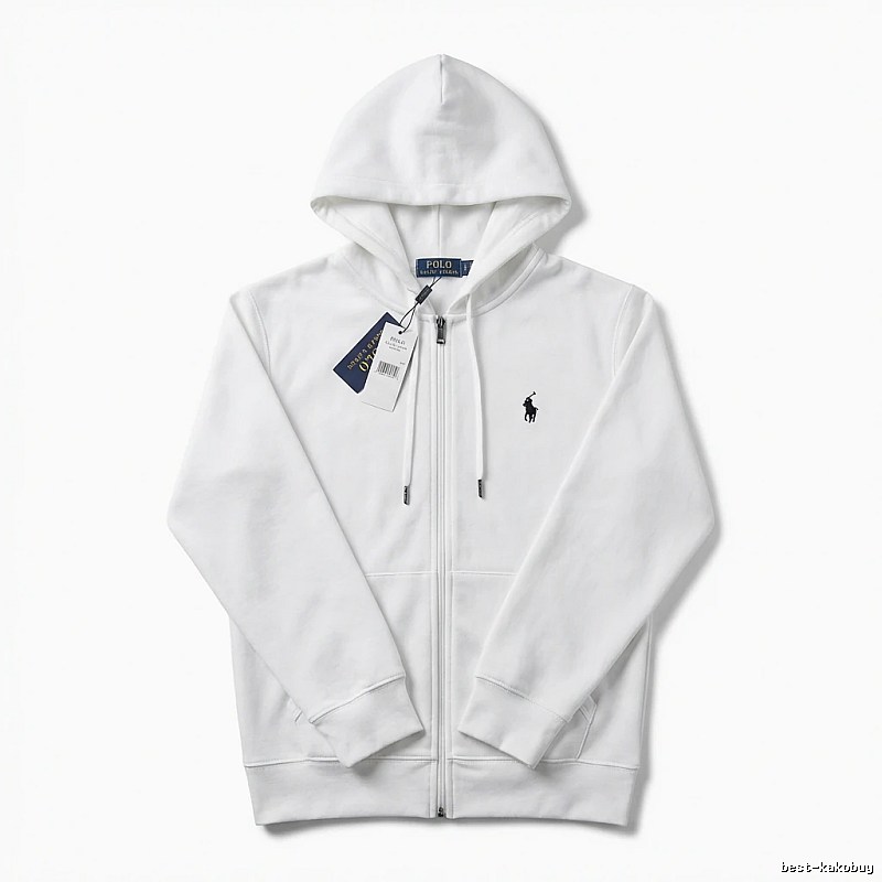 Ralph Lauren basic casual white sweatshirt