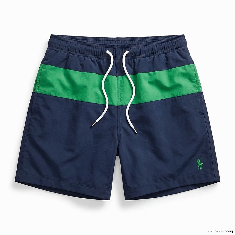 Ralph Lauren Color-Block Casual Shorts