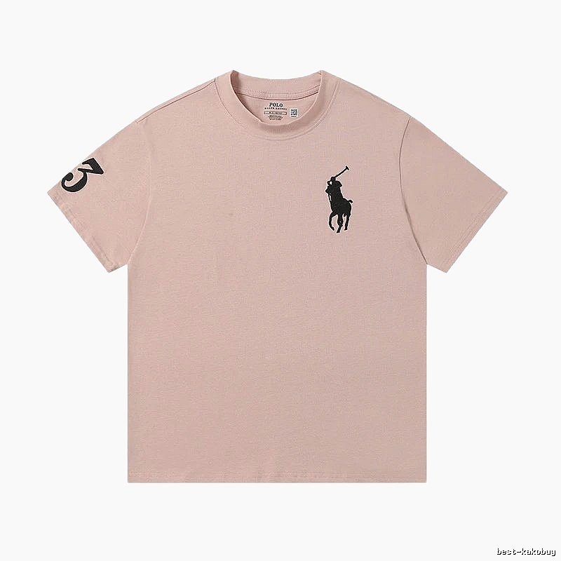 Ralph Lauren pink minimalist style T-shirt