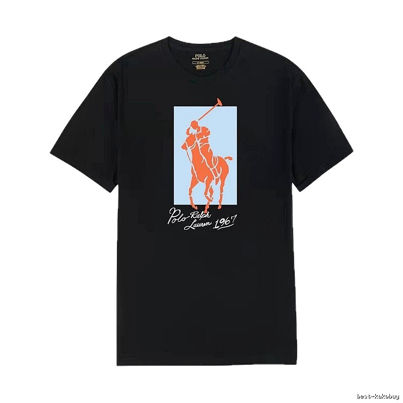 Ralph Lauren Polo series black T-shirt