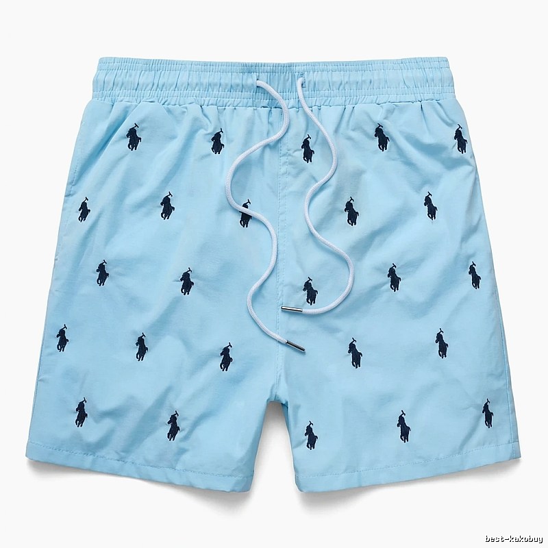 Ralph Lauren Polo style light blue shorts