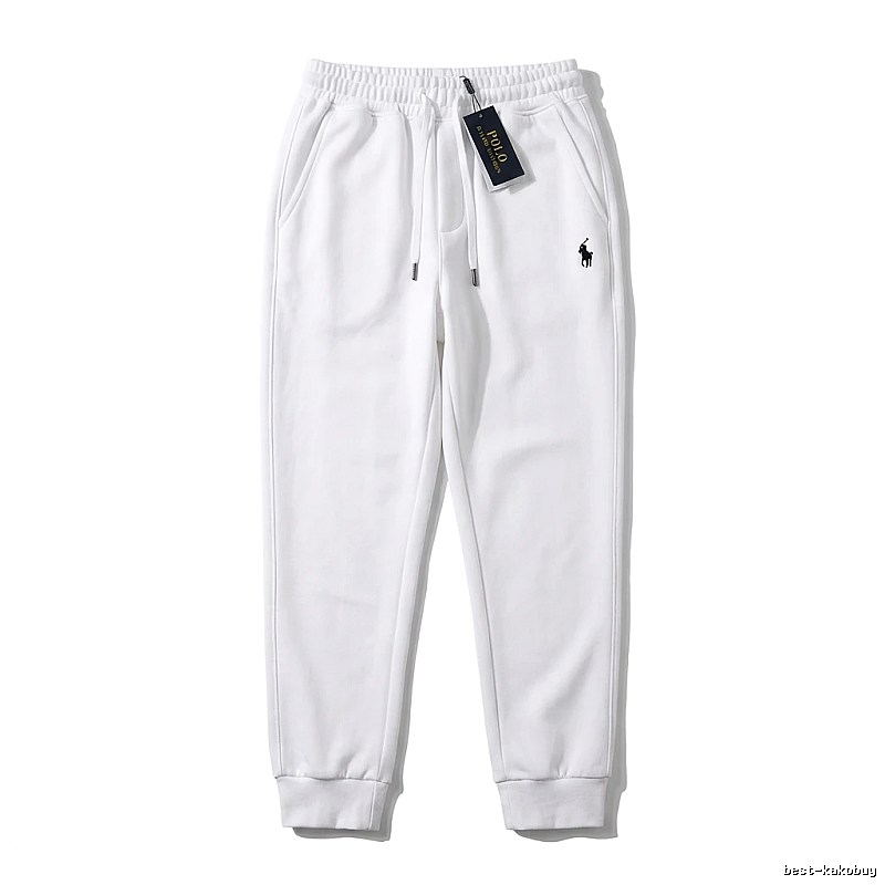 Ralph Lauren trendy brand white sweatpants