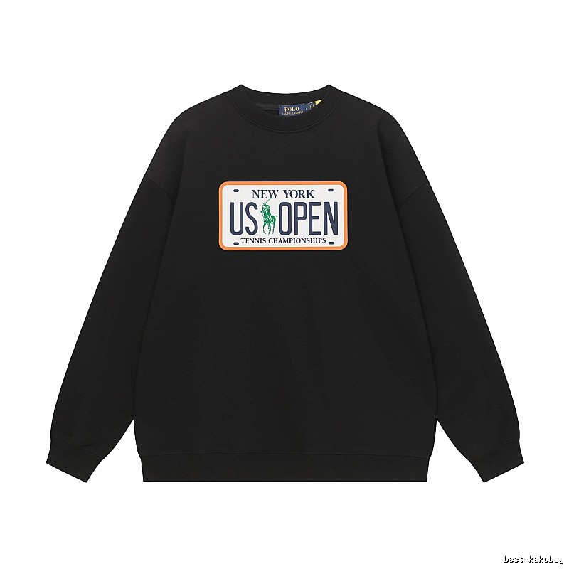 Ralph Lauren US OPEN Black Sweatshirt