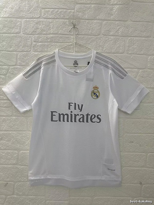 Real Madrid Classic Retro Teka soccer jersey White Retro Football with Travel-Friendly Style