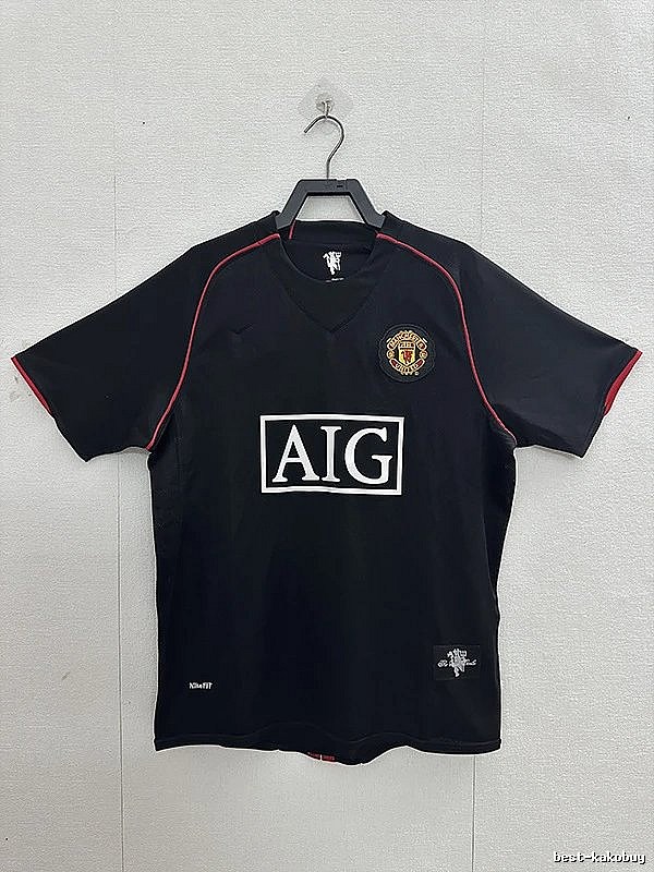 Real Madrid Monogram Retro Teka soccer jersey White Retro Football for Layered Styling