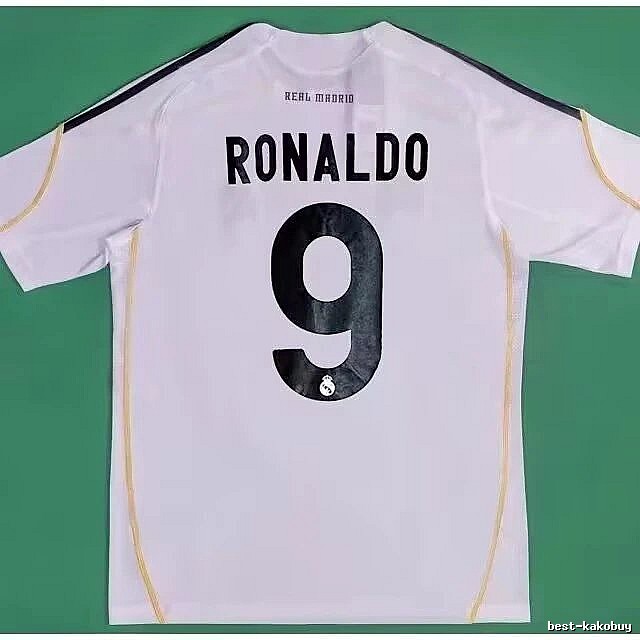 Real Madrid Summer Retro Teka soccer jersey White Retro Football with Clean Finish