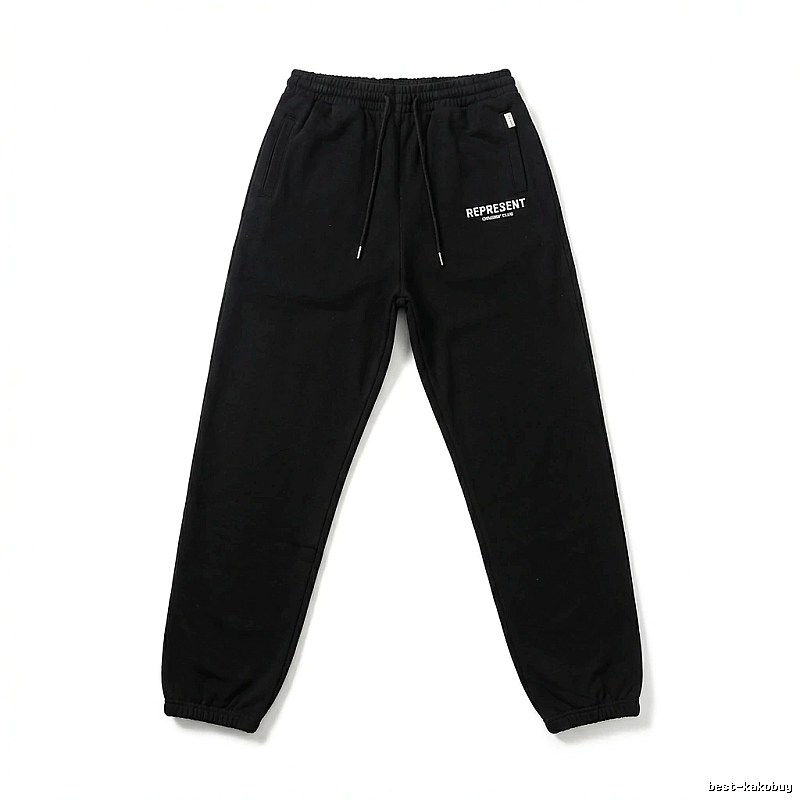 Represent Basic Style Casual Black Sweatpants