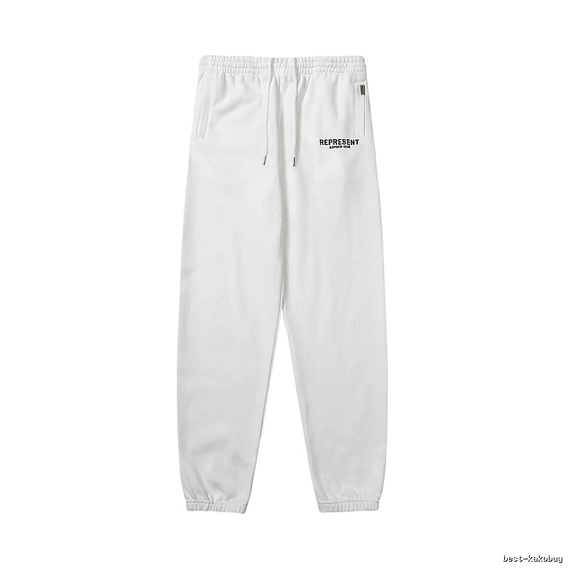 REPRESENT Basic White Sweatpants