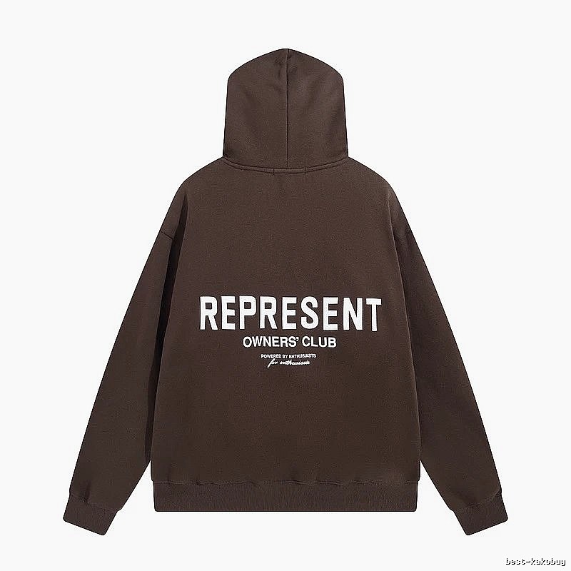 Represent Lightweight Owners Club hoodie Navy Large Represent for Trend Styling