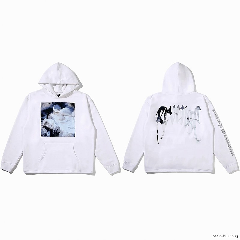 Revenge dark style white hoodie
