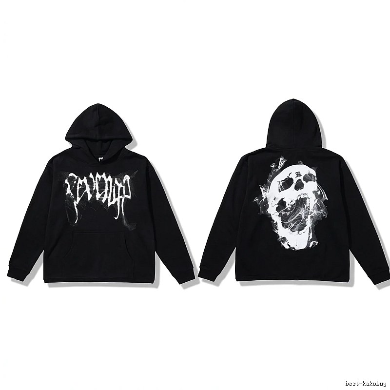 Revenge Skull Dark Style Hoodie