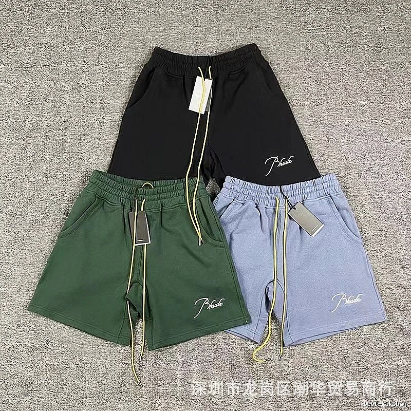 RHUDE casual style three-color shorts