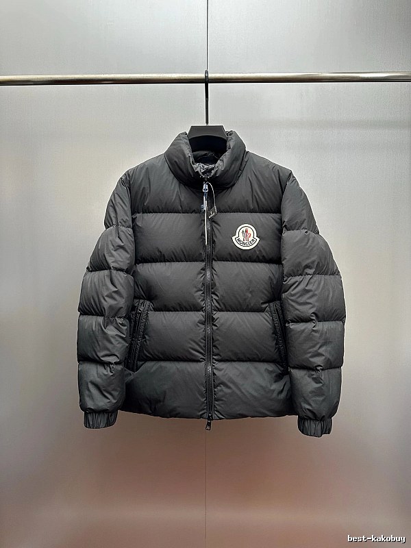 Short Puffer Jacket with Badge Detail from Moncler