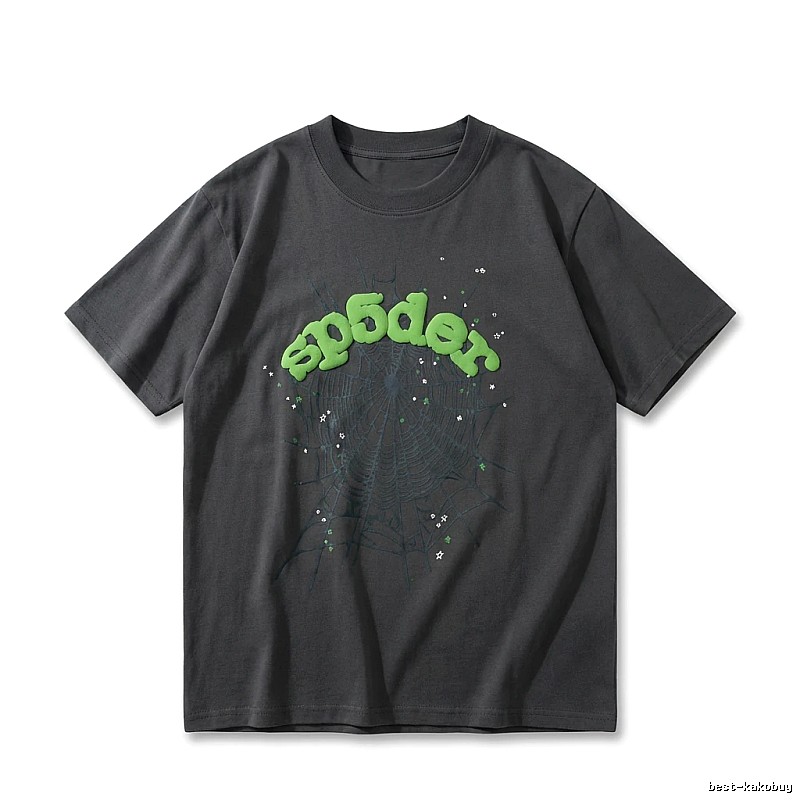 Sp5der Dark Style Black T-shirt
