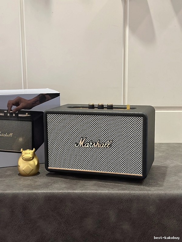 Speaker by Marshall with Cream Marshall Tabletop Speaker
