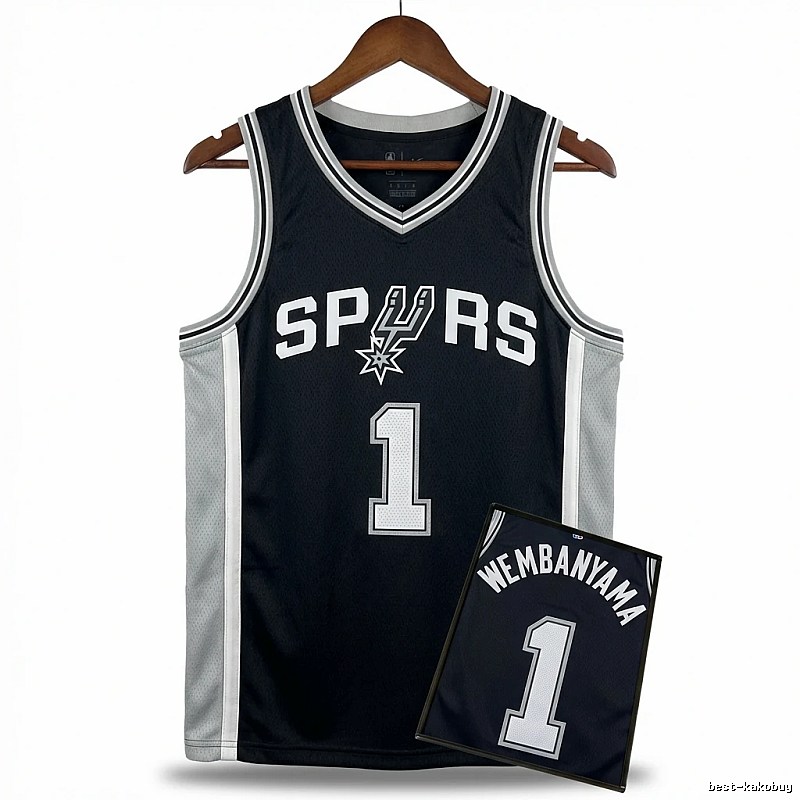 Spurs' Wembanyama-style jersey