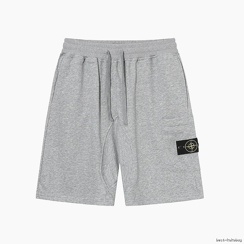 Stone Island Classic Collection Casual Style Grey Shorts