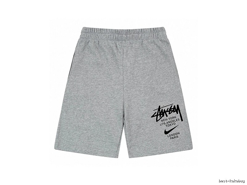 Stussy Co-branded Sporty Grey Shorts