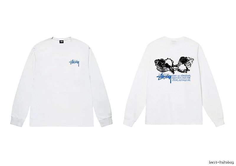 Stussy Graffiti Retro Style White T-shirt