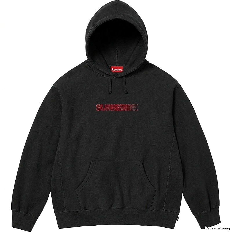 Supreme basic simple black sweatshirt