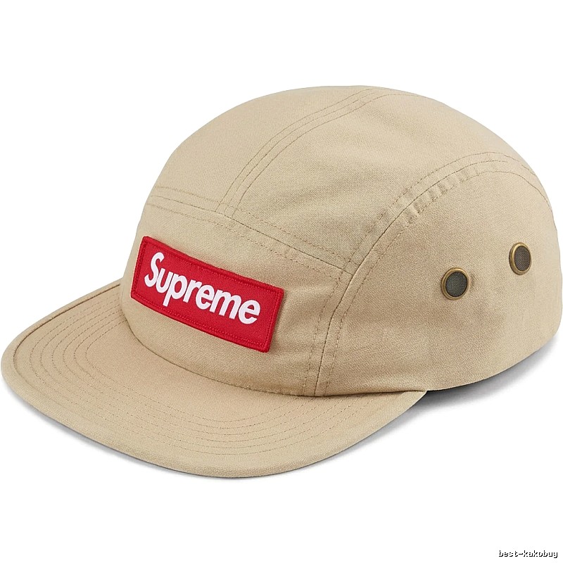 Supreme minimalist style khaki hat