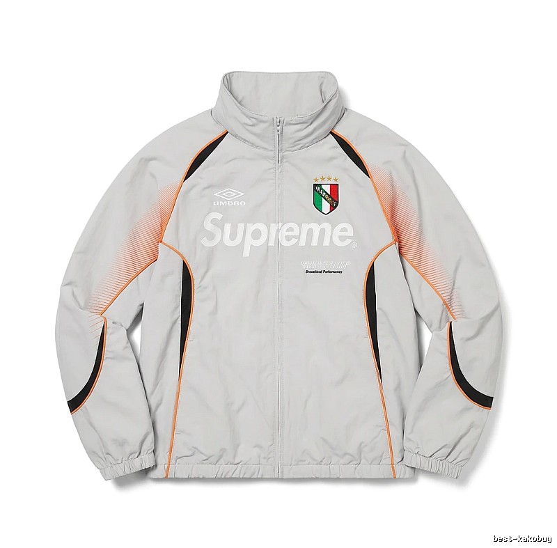 Supreme sporty light gray jacket
