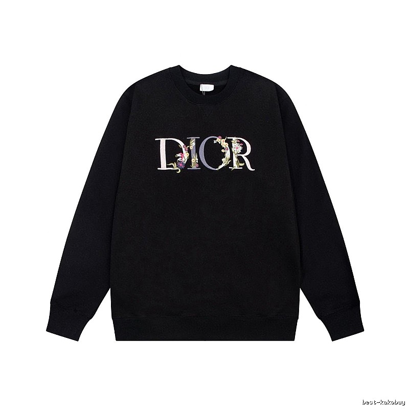 Sweatshirt by Dior with Black Sweatshirt with Dior Floral