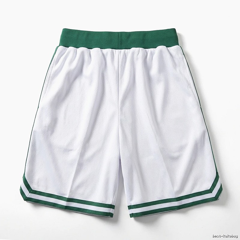 Tatum sporty white-green shorts
