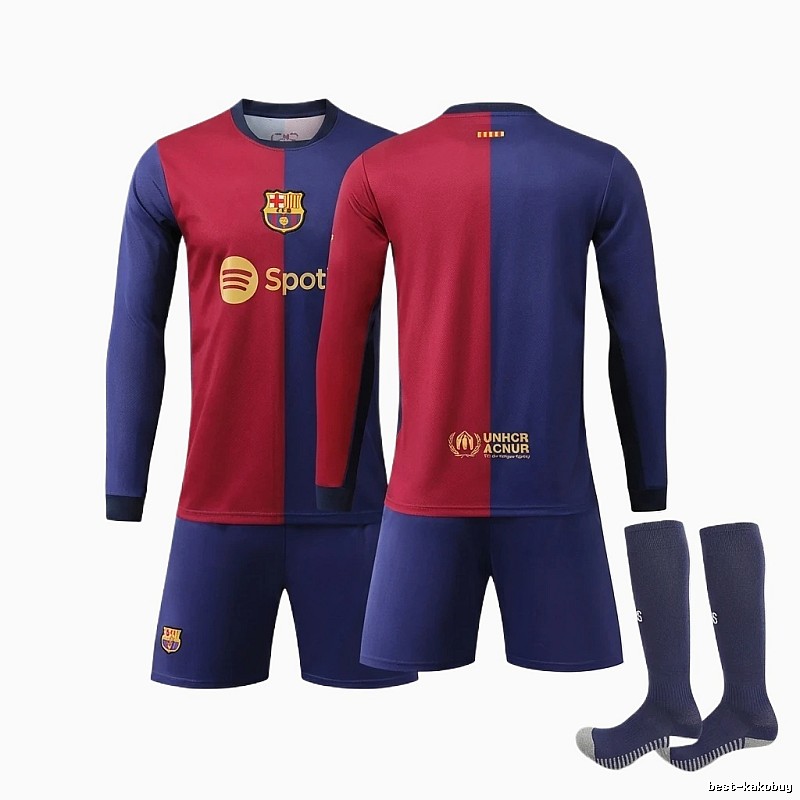 The classic red and blue jersey of Barcelona.