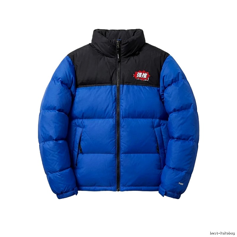 The North Face trendy and cool sky-blue down jacket