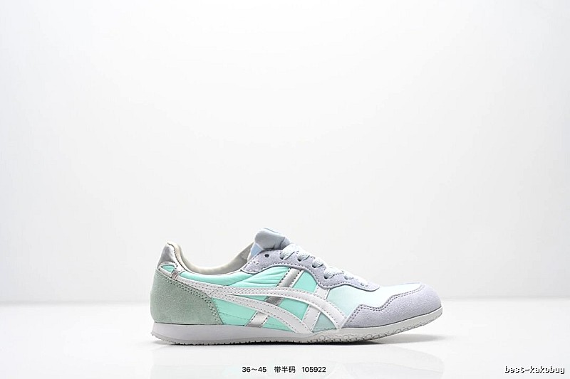 Tiger of Onitsuka retro light blue sports shoes