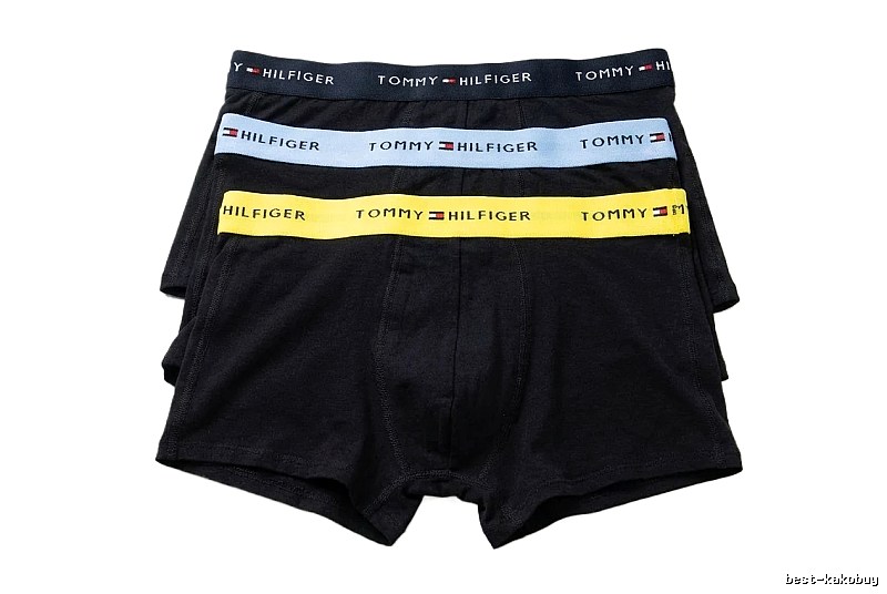 TOMMY HILFIGER trendy brand black underwear