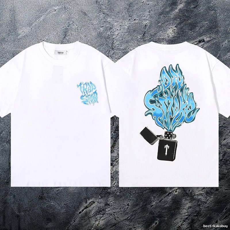 Trapstar Sport Keys graphic T-shirt Black White Key for Warm Weather