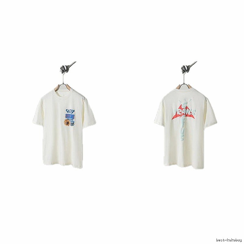 Travis Scott Graffiti Street Style Off-white T-shirt