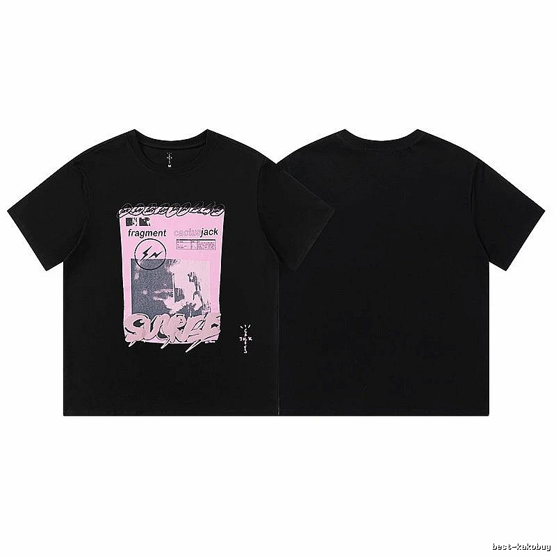 Travis Scott Travel Graphic T-shirt Brown Travis Scott with Modern Look