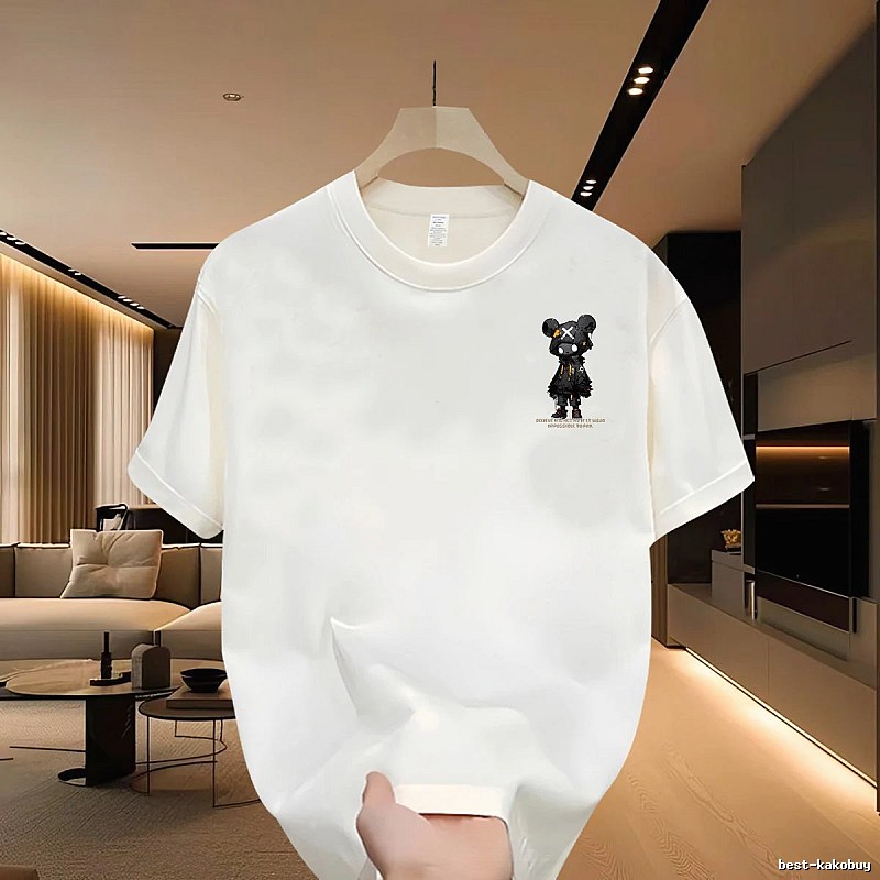 Trendy Brand Gloomy Bear Street Style White Short-sleeve T-shirt