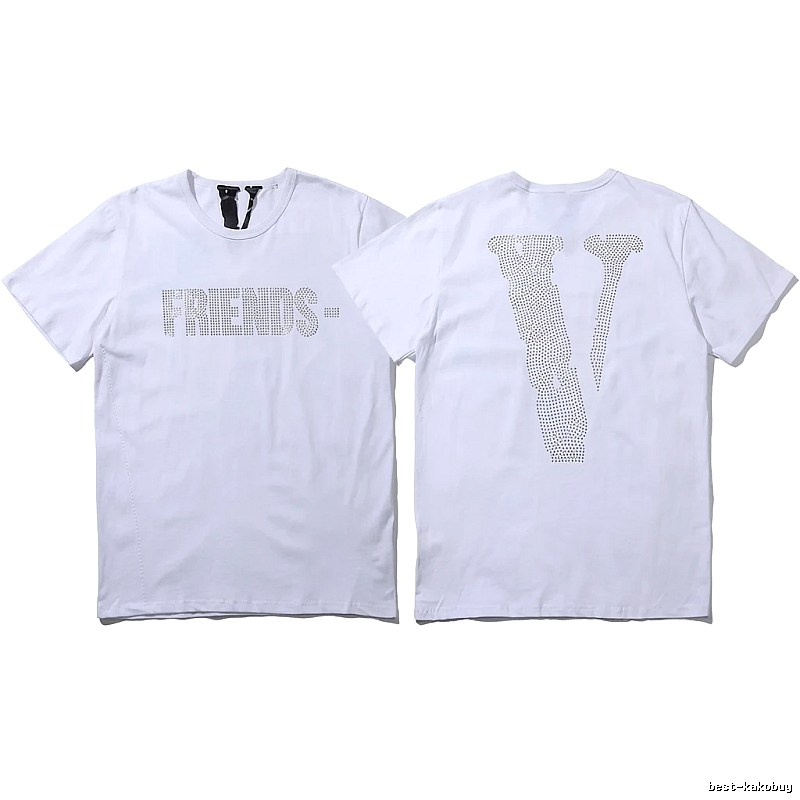 Vlone Friends Series Simple White T-shirt