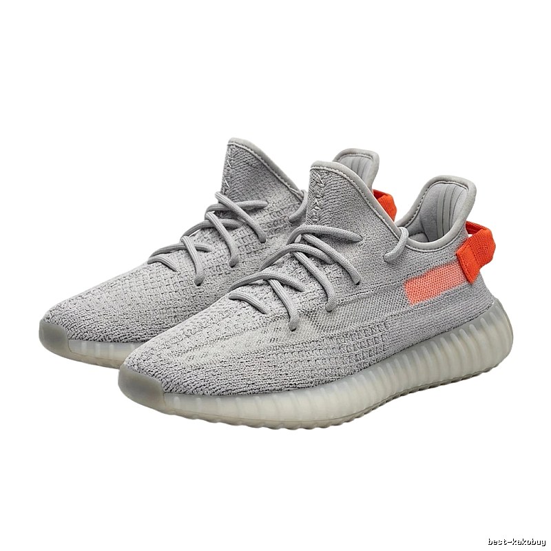 Yeezy 350 Grey-Orange Trendy Sports Shoes