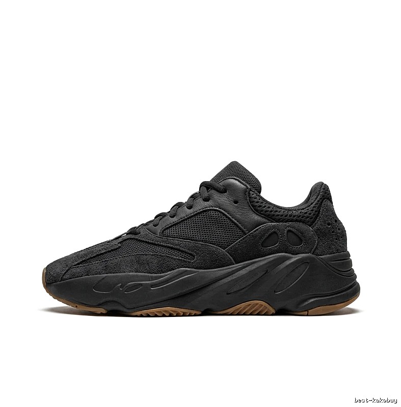 Yeezy 700 retro style black-brown shoes